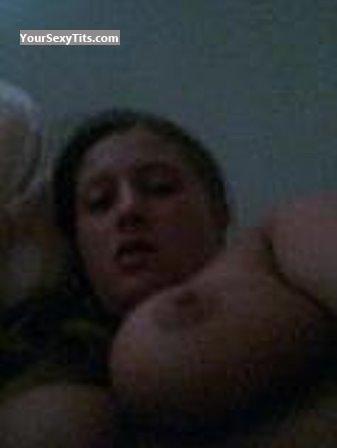 Tit Flash: My Big Tits (Selfie) - Topless T.O. from United States